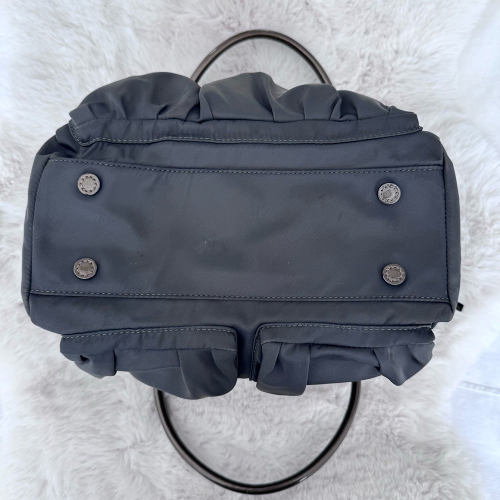 MZ Wallace Jane Bedford Tote Handbag Grey Green - Picture 3 of 10